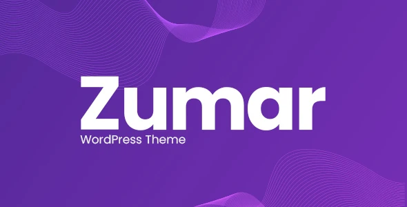 Zumar – Creative & Multipurpose Elementor WordPress Theme