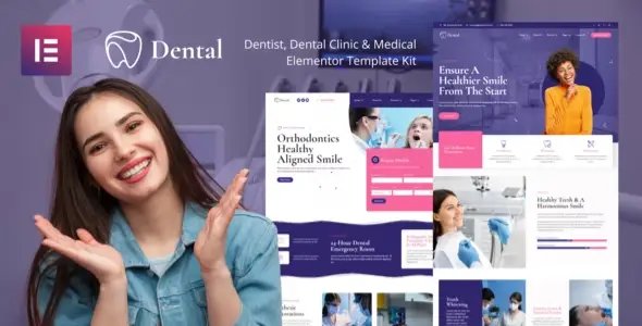 Dental – Dentist Clinic & Medical Elementor Template Kit