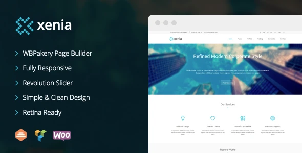 Xenia – Refined WordPress Corporate Theme