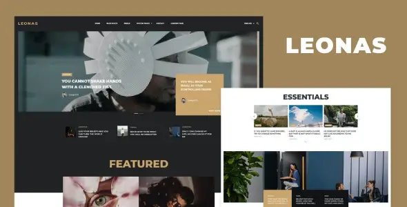 Leonas – Blog & Magazine Elementor Template Kit