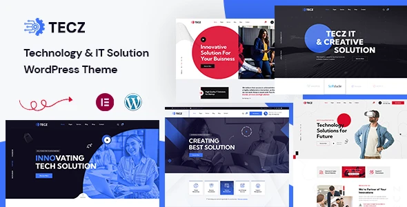 Tecz – IT Solutions & Technology WordPress Theme