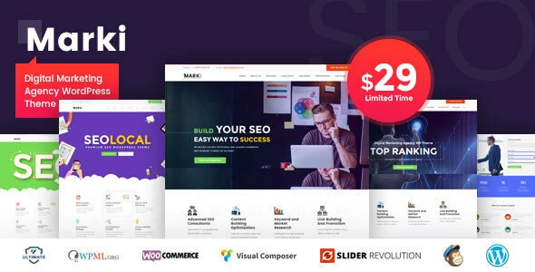 Marki – Digital Marketing Agency WordPress Theme