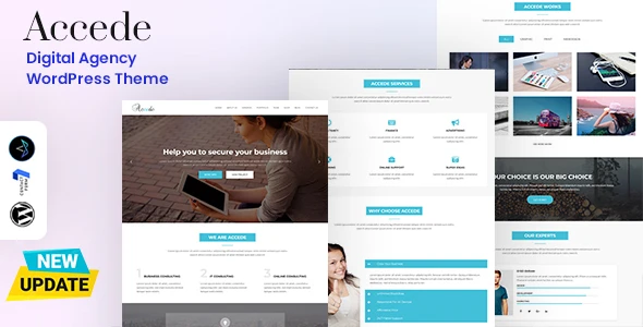 Accede – Digital Agency WordPress Theme