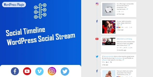 Social Timeline – WordPress Social Stream